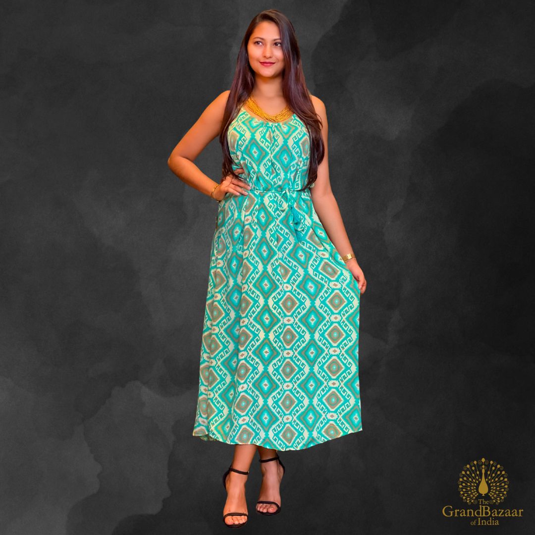 Long silk dress 16