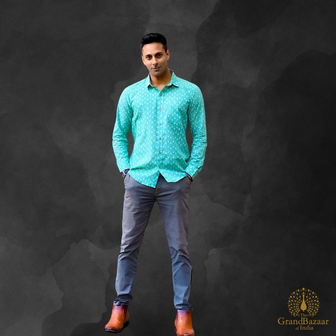 Man's shirt long sleeve 06