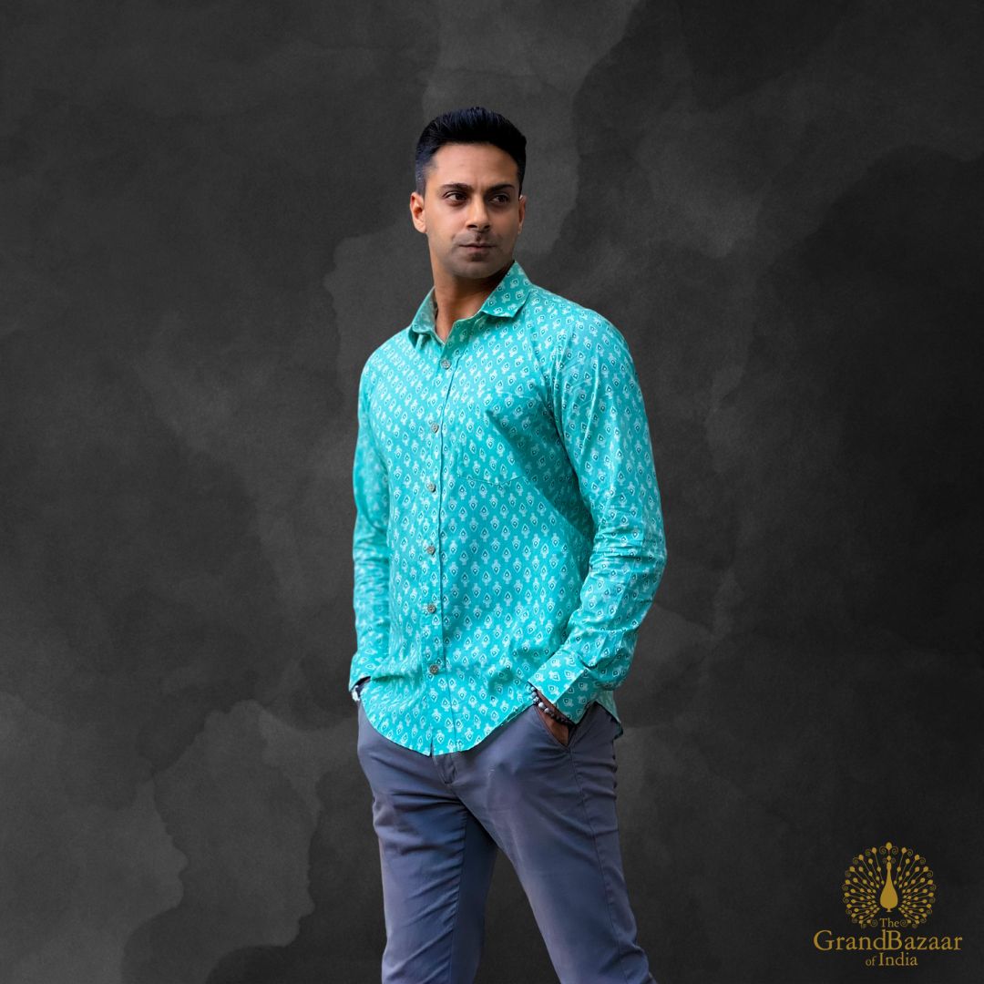 Man's shirt long sleeve 06