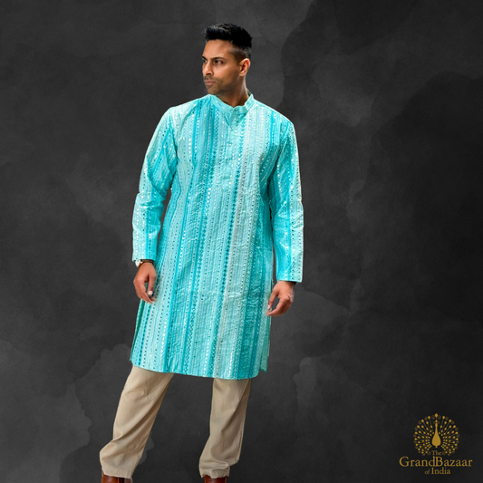 Man's Kurta with Mirror work 06 s24