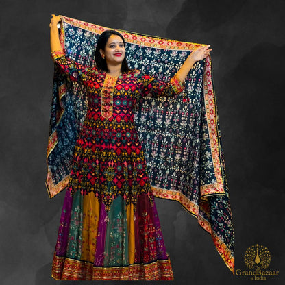 Long Gown and Dupatta