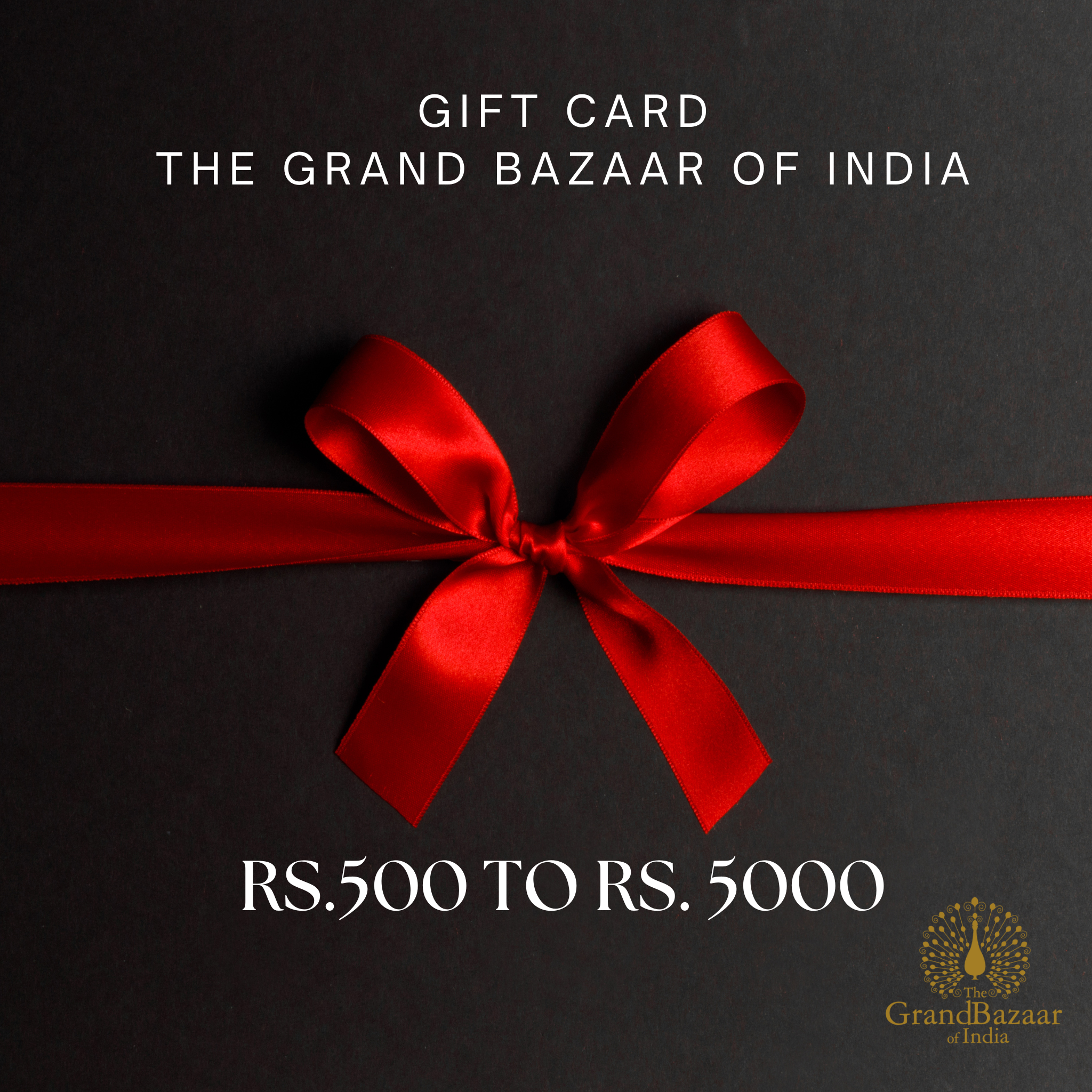 The Grand Bazaar of India | Online Gift Voucher