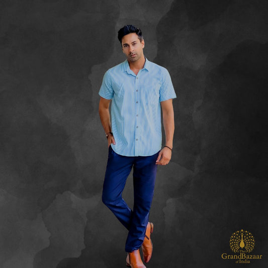 Man's shirt short sleeve 10
