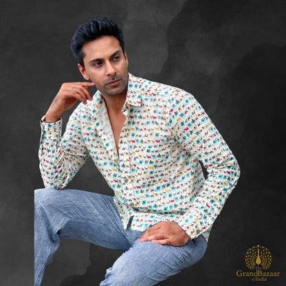 Man's shirt long sleeve 12