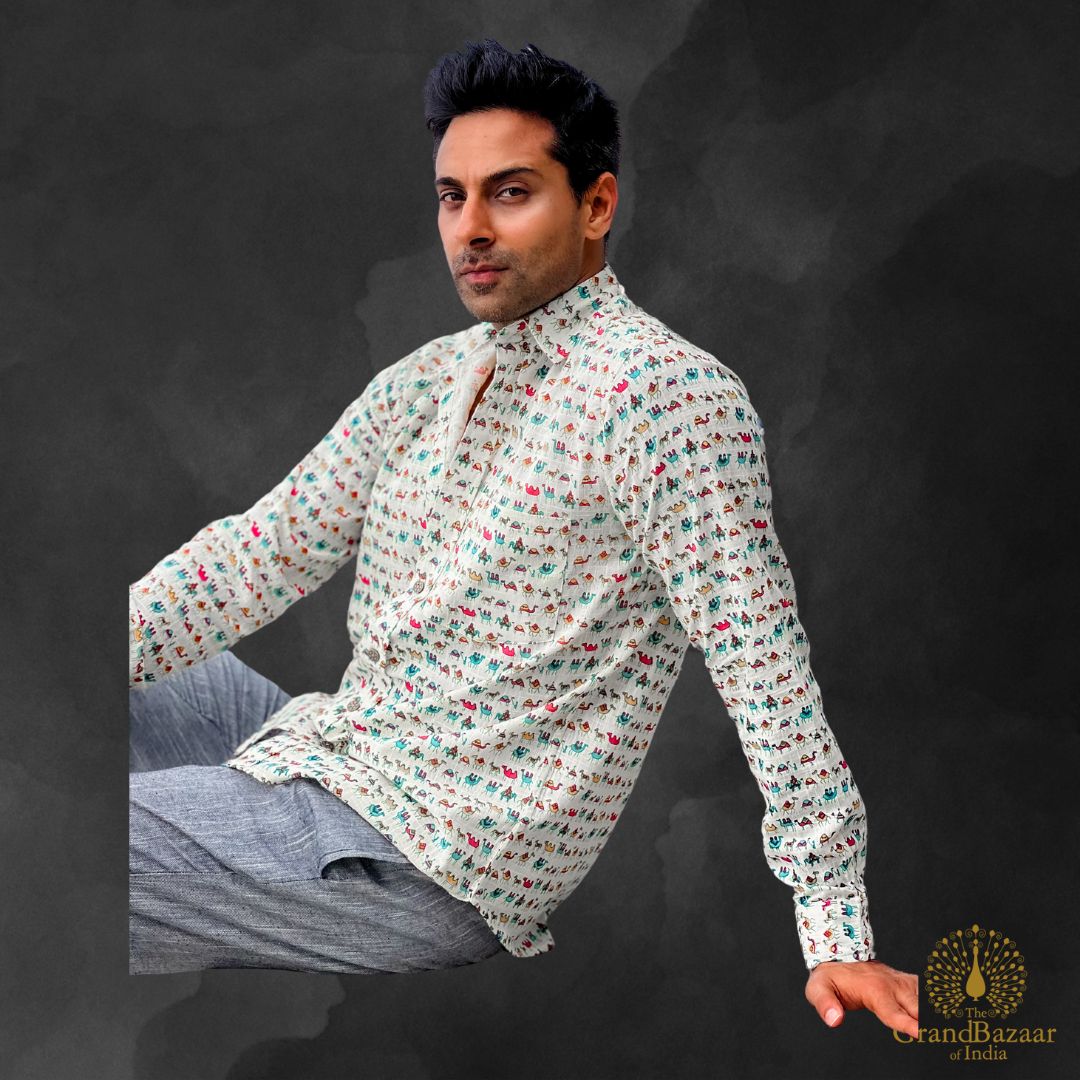 Man's shirt long sleeve 12