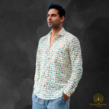 Man's shirt long sleeve 12