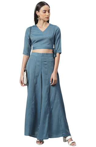 Blue Kurti Set