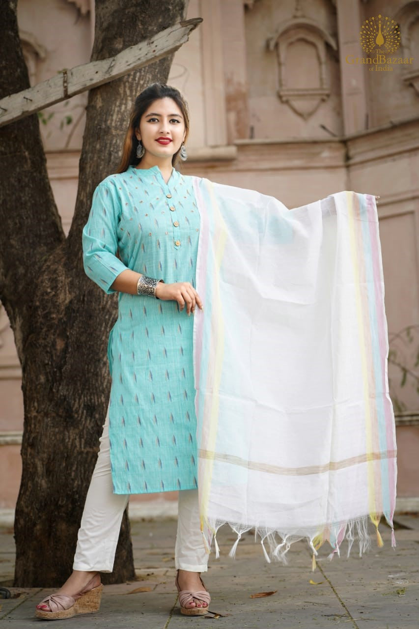 Blue Kurti