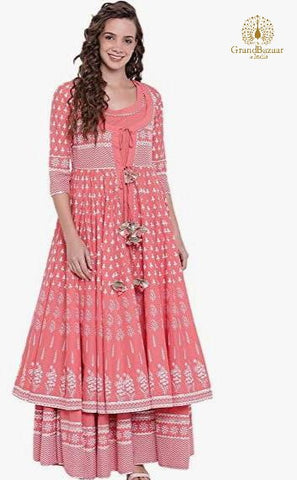 Pink Kurti Dress